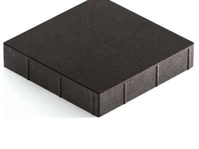 Плитка тротуарная 4К.5 «Квадрат малый» чёрная