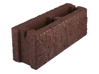 Камень рядовой облицовочный (бетонный блок) СКЦ 2Л-4 с колотой фактурой